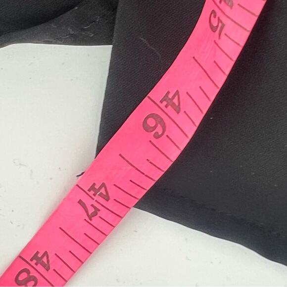 Abercrombie & fitch Cinched Neck Slip Midi Dress black sz S - Picture 9 of 9